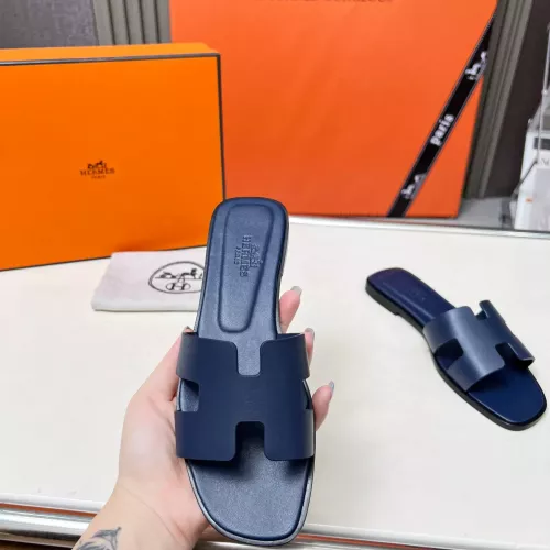 Replica Hermes Slippers For Women #1348700 $80.00 USD for Wholesale