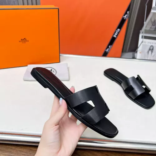 Replica Hermes Slippers For Women #1348701 $80.00 USD for Wholesale