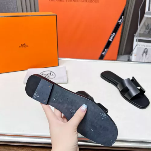 Replica Hermes Slippers For Women #1348701 $80.00 USD for Wholesale
