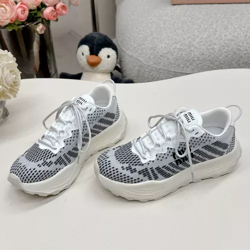 Wholesale MIU MIU Casual Shoes For Women #1348711 $100.00 USD, Wholesale Quality Replica MIU MIU Casual Shoes