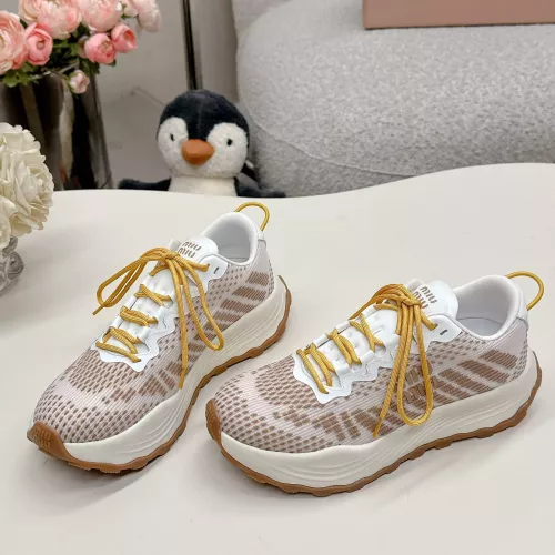 Wholesale MIU MIU Casual Shoes For Women #1348713 $100.00 USD, Wholesale Quality Replica MIU MIU Casual Shoes