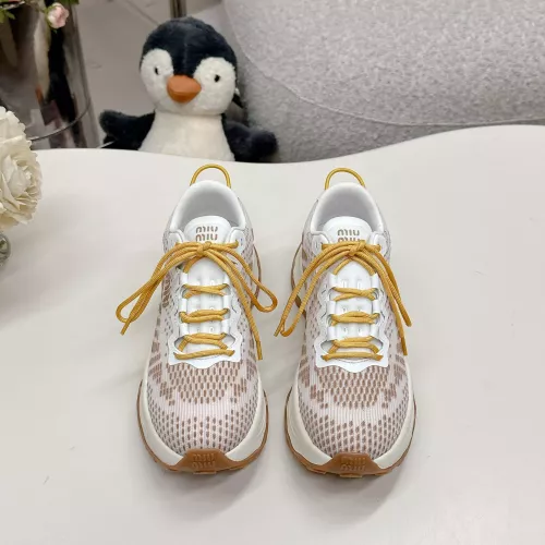 Replica MIU MIU Casual Shoes For Women #1348713 $100.00 USD for Wholesale