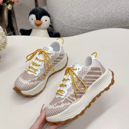 Replica MIU MIU Casual Shoes For Women #1348713 $100.00 USD for Wholesale