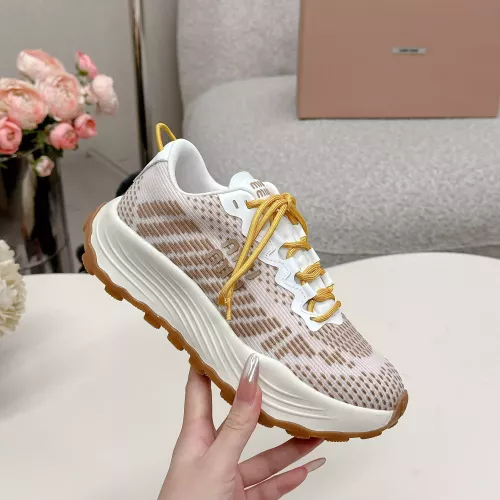 Replica MIU MIU Casual Shoes For Women #1348713 $100.00 USD for Wholesale