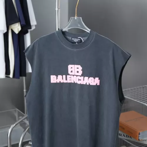 Wholesale Balenciaga T-Shirts Sleeveless For Unisex #1348725 $39.00 USD, Wholesale Quality Replica Balenciaga T-Shirts