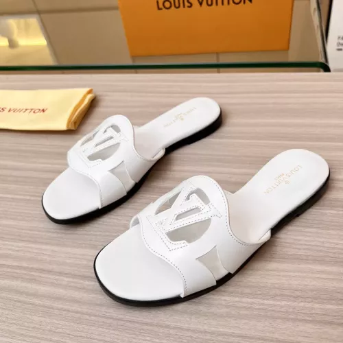 Wholesale Louis Vuitton Slippers For Women #1348735 $85.00 USD, Wholesale Quality Replica Louis Vuitton Slippers