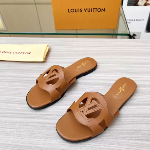 Wholesale Louis Vuitton Slippers For Women #1348739 $85.00 USD, Wholesale Quality Replica Louis Vuitton Slippers