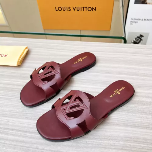 Wholesale Louis Vuitton Slippers For Women #1348741 $85.00 USD, Wholesale Quality Replica Louis Vuitton Slippers