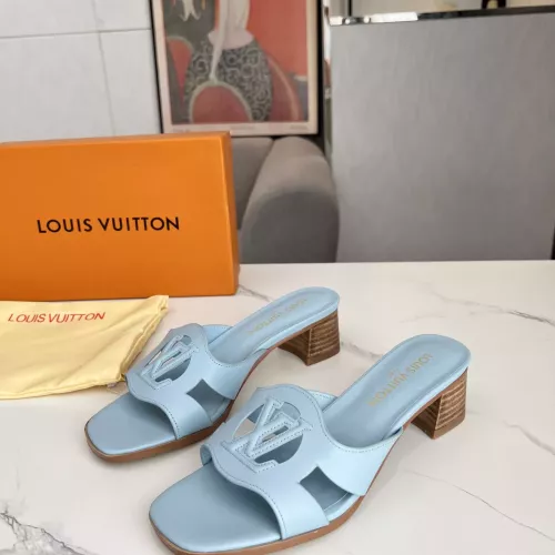 Wholesale Louis Vuitton Slippers For Women #1348744 $85.00 USD, Wholesale Quality Replica Louis Vuitton Slippers