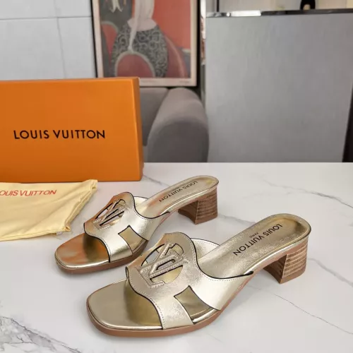Wholesale Louis Vuitton Slippers For Women #1348745 $85.00 USD, Wholesale Quality Replica Louis Vuitton Slippers