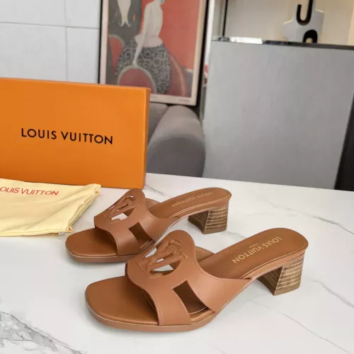 Wholesale Louis Vuitton Slippers For Women #1348748 $85.00 USD, Wholesale Quality Replica Louis Vuitton Slippers