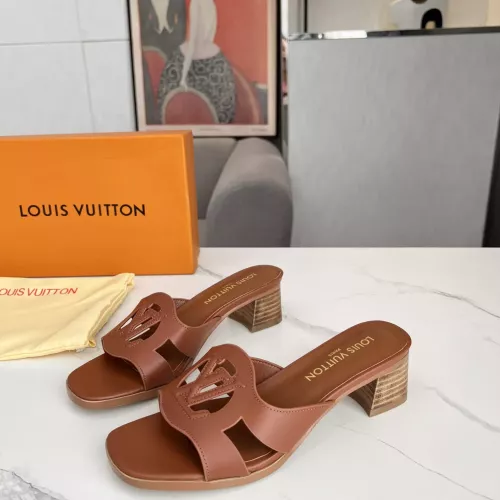 Wholesale Louis Vuitton Slippers For Women #1348751 $85.00 USD, Wholesale Quality Replica Louis Vuitton Slippers
