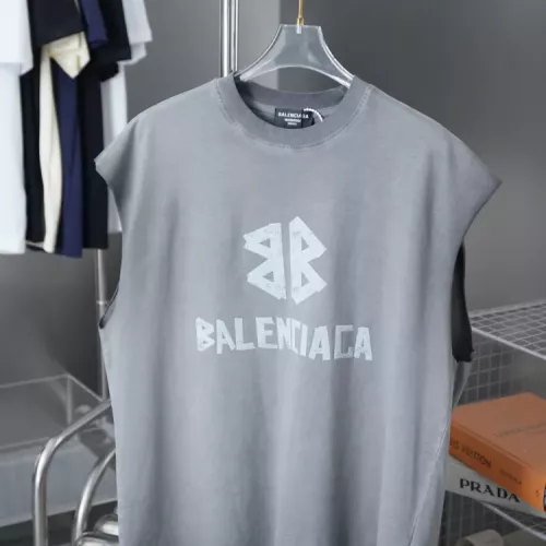 Wholesale Balenciaga T-Shirts Sleeveless For Unisex #1348757 $40.00 USD, Wholesale Quality Replica Balenciaga T-Shirts
