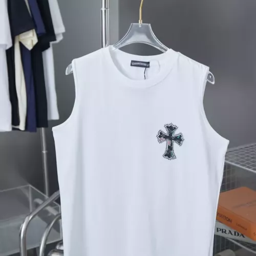 Wholesale Chrome Hearts T-Shirts Sleeveless For Unisex #1348771 $36.00 USD, Wholesale Quality Replica Chrome Hearts T-Shirts