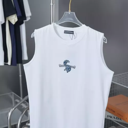Wholesale Chrome Hearts T-Shirts Sleeveless For Unisex #1348773 $36.00 USD, Wholesale Quality Replica Chrome Hearts T-Shirts