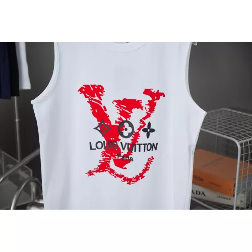 Replica Louis Vuitton LV T-Shirts Sleeveless For Unisex #1348816 $34.00 USD for Wholesale