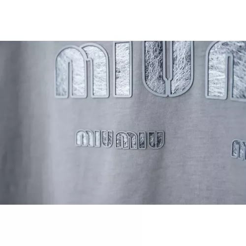 Replica MIU MIU T-Shirts Sleeveless For Unisex #1348837 $39.00 USD for Wholesale