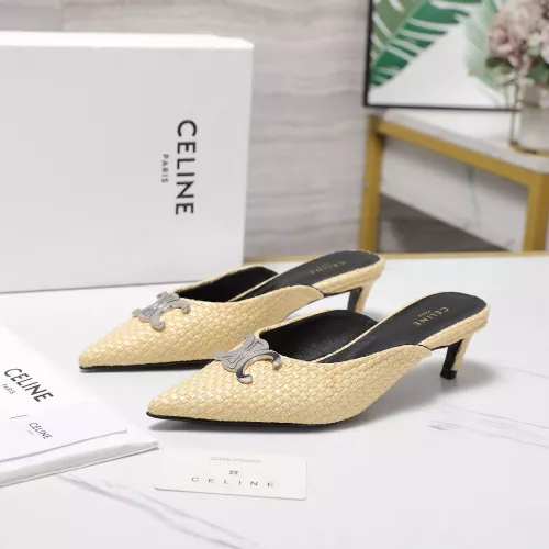 Wholesale Celine Slippers For Women #1348900 $105.00 USD, Wholesale Quality Replica Celine Slippers