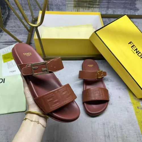Wholesale Fendi Sandal For Men #1348936 $82.00 USD, Wholesale Quality Replica Fendi Sandal