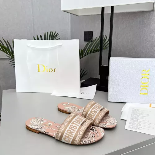 Replica Christian Dior Slippers For Women #1348940 $72.00 USD for Wholesale