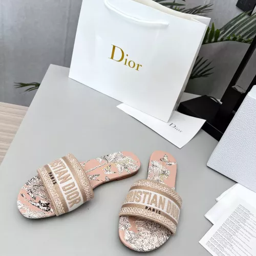 Replica Christian Dior Slippers For Women #1348940 $72.00 USD for Wholesale