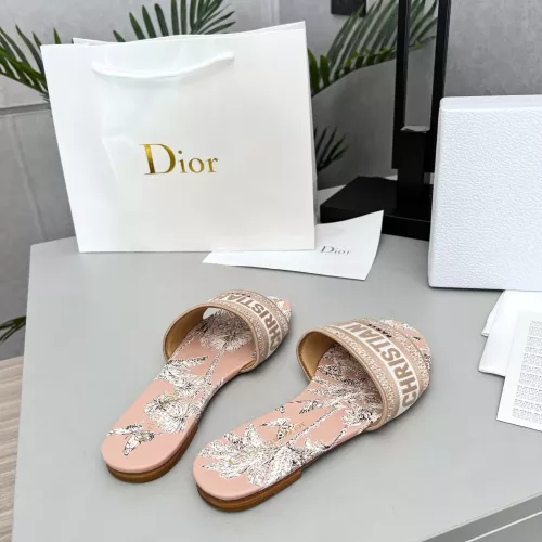 Replica Christian Dior Slippers For Women #1348940 $72.00 USD for Wholesale
