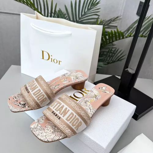 Wholesale Christian Dior Slippers For Women #1348941 $82.00 USD, Wholesale Quality Replica Christian Dior Slippers