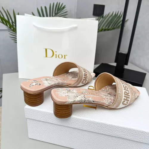 Replica Christian Dior Slippers For Women #1348941 $82.00 USD for Wholesale