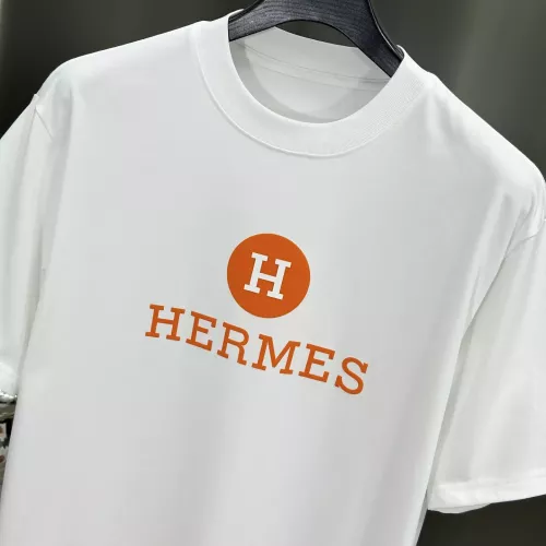 Replica Hermes T-Shirts Short Sleeved For Men #1348996 $64.00 USD for Wholesale