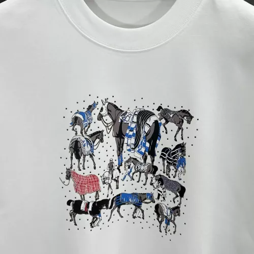 Replica Hermes T-Shirts Short Sleeved For Men #1349010 $64.00 USD for Wholesale