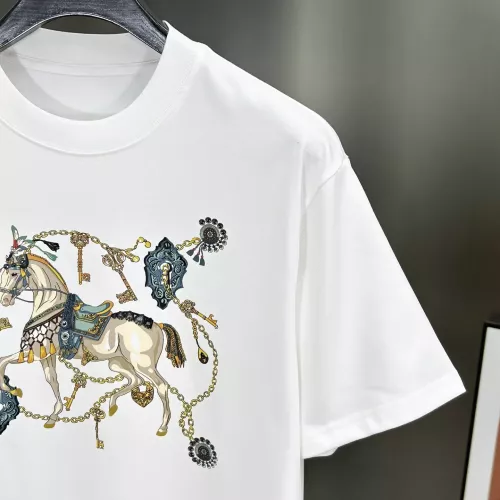 Replica Hermes T-Shirts Short Sleeved For Men #1349016 $64.00 USD for Wholesale