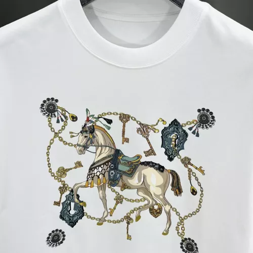 Replica Hermes T-Shirts Short Sleeved For Men #1349016 $64.00 USD for Wholesale