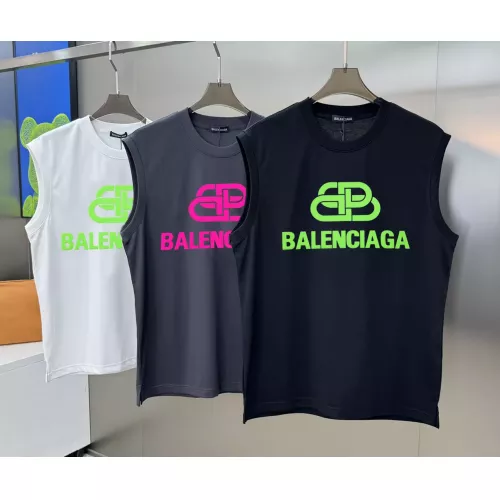 Replica Balenciaga T-Shirts Sleeveless For Unisex #1349116 $68.00 USD for Wholesale