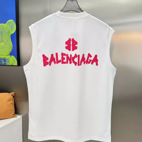 Replica Balenciaga T-Shirts Sleeveless For Unisex #1349117 $72.00 USD for Wholesale
