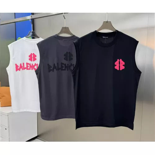 Replica Balenciaga T-Shirts Sleeveless For Unisex #1349119 $72.00 USD for Wholesale
