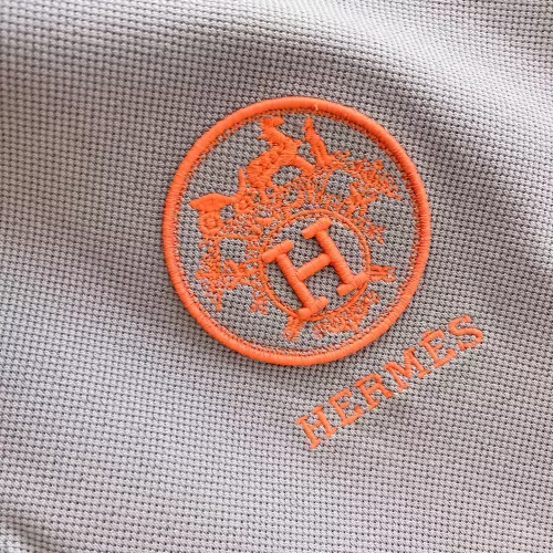 Replica Hermes T-Shirts Short Sleeved For Men #1349144 $92.00 USD for Wholesale