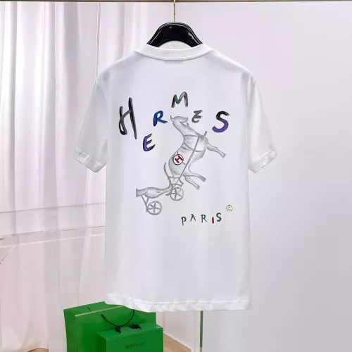 Replica Hermes T-Shirts Short Sleeved For Men #1349185 $85.00 USD for Wholesale