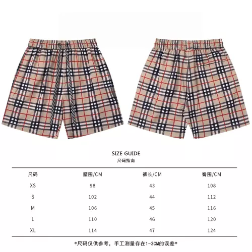 Replica Burberry Pants For Unisex #1349219 $48.00 USD for Wholesale