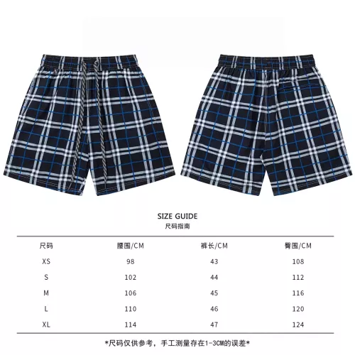 Replica Burberry Pants For Unisex #1349221 $48.00 USD for Wholesale