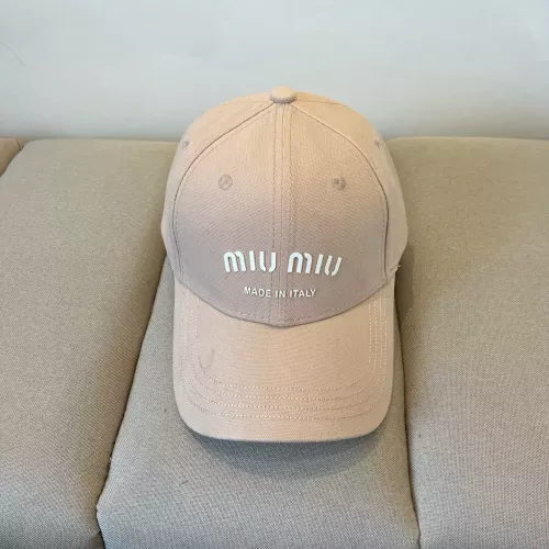 Wholesale MIU MIU Caps #1349383 $27.00 USD, Wholesale Quality Replica MIU MIU Caps