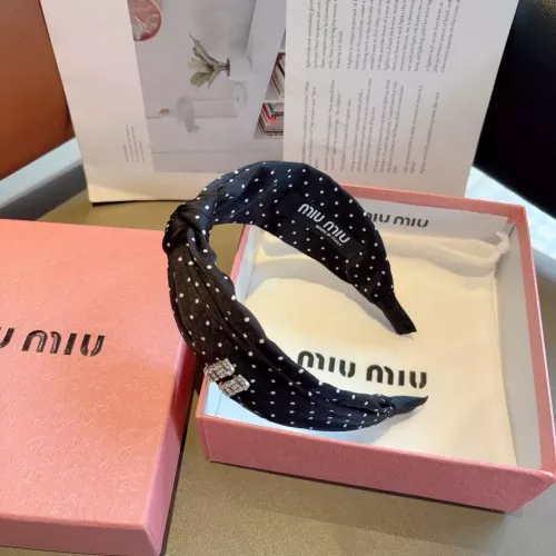 Replica MIU MIU Headband For Women #1349413 $27.00 USD for Wholesale