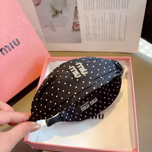 Replica MIU MIU Headband For Women #1349413 $27.00 USD for Wholesale