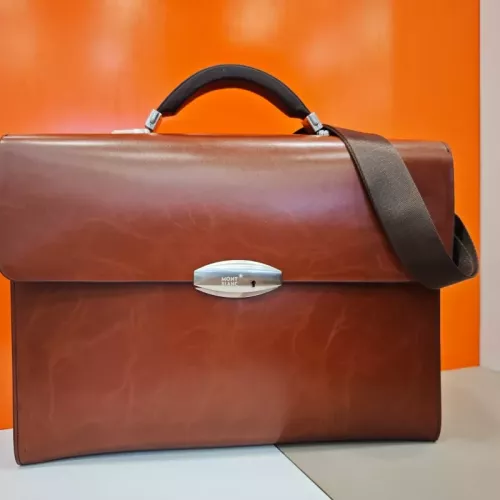 Wholesale Mont Blanc AAA Man Handbags #1349447 $190.00 USD, Wholesale Quality Replica Mont Blanc AAA Man Handbags