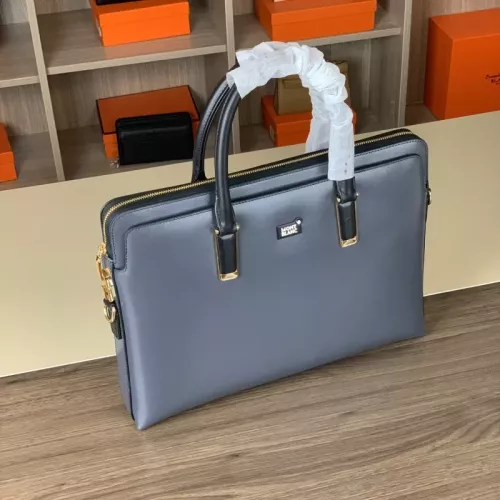 Replica Mont Blanc AAA Man Handbags #1349458 $160.00 USD for Wholesale