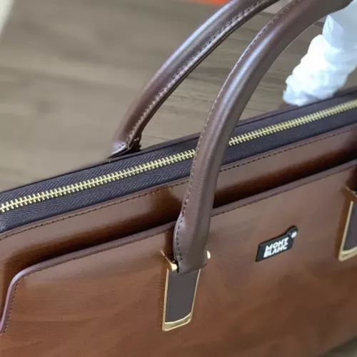 Replica Mont Blanc AAA Man Handbags #1349459 $160.00 USD for Wholesale