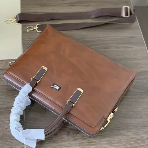 Replica Mont Blanc AAA Man Handbags #1349459 $160.00 USD for Wholesale