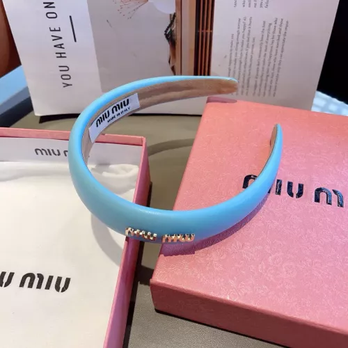 Replica MIU MIU Headband For Women #1349567 $27.00 USD for Wholesale