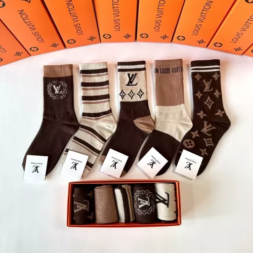 Wholesale Louis Vuitton LV Socks #1349593 $29.00 USD, Wholesale Quality Replica Louis Vuitton LV Socks