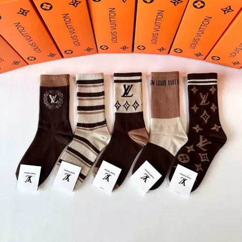 Replica Louis Vuitton LV Socks #1349593 $29.00 USD for Wholesale