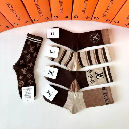 Replica Louis Vuitton LV Socks #1349593 $29.00 USD for Wholesale